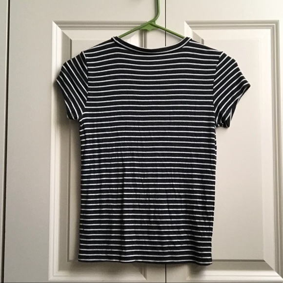 AEO Ribbed Tee - Picture 2 of 3